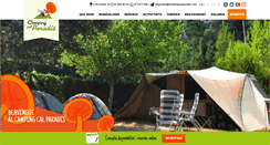 Desktop Screenshot of campingcalparadis.com