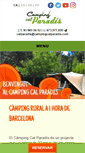 Mobile Screenshot of campingcalparadis.com